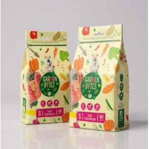 Garden Bites Snacks Vegetarianos - Escova de dentes L 10cm 500gr 